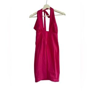 Shareen Collection Australia Elegant Pink Halter Dress Size US 4
